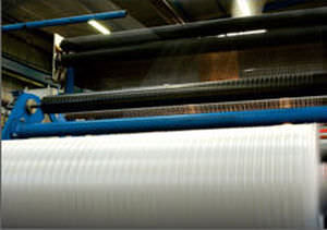 Kunststoffgitter-Extrusionsanlage - 80 - 250 Kg/h  - CORELCO - für PET / für Kunststoffgitter biaxial gereckt