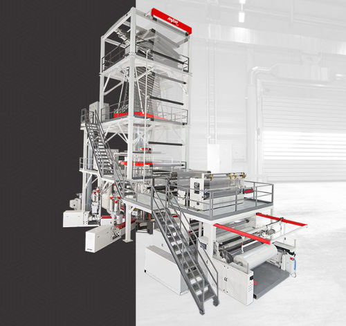 Extrusionsanlage / 5 Schichten - PENTAFOIL ®  - Rajoo Engineers Ltd. - kompakt / Blasfolien / für Thermoplaste
