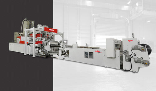 Mehrschicht-Extrusionsanlage - LAMINArPET®  - Rajoo Engineers Ltd. - Doppelschnecken / Nahrungsmittel / für Thermoplaste