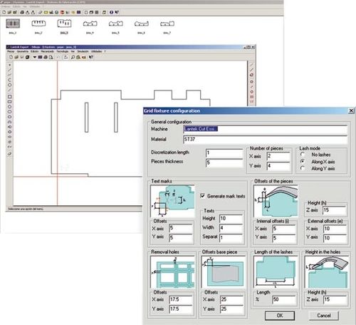CAD/CAM-Software - Lantek Flex3d 5X - Lantek Sheet Metal Solutions S.L. - zur 5-Achs-Bearbeitung