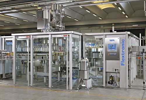 Automatische Füllmaschine - Flextronic Series - SIPA - Multicontainer / für Flüssigkeiten / volumetrisch