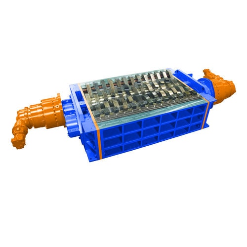 Primär-Schredder - 2R 220-300 series - SatrindTech S.r.l - Zweiwellen / Fest- und Schüttabfall / für Holz