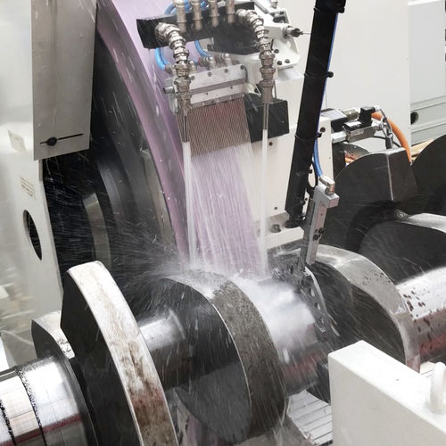 Orbitalschleifmaschine - DB7000 - AZ spa - für Kurbelwelle / CNC / großformatig