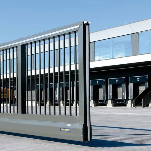 Schiebetor - Hörmann - automatisch / für Zugangskontrolle / für Laderampe