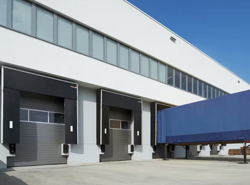 Flexible Verladeschleuse - Hörmann - aufblasbar / Ladung
