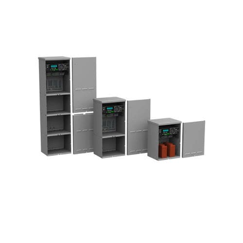 Bodenstehender Schaltschrank - SITEFLEX® MICROE350 - ENERSYS - Benchtop / Aluminium / kompakt
