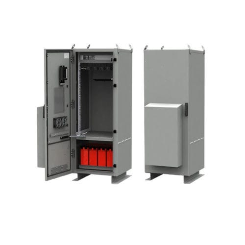 Verteilungs-Schaltschrank - STREETFLEX® FWAO - ENERSYS - bodenstehend / robust / IP55
