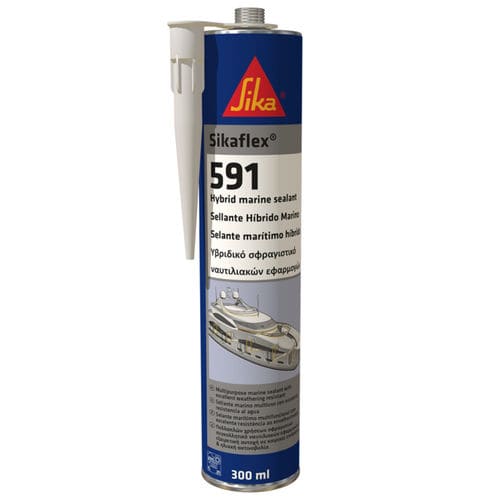 Klebstoff-Kitt / Polymer - flex®-591 - SIKA INDUSTRY - Einkomponenten / Mehrzweck / Dichtung