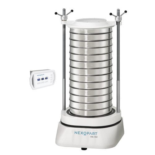 Analysensiebmaschine für Trockensiebung - EML 450 - NEXOPART GmbH & Co. KG - für Nasssiebung / Labor / Kontroll