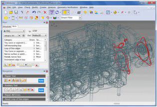 CAD-Dateiimport-Software - CADdoctor - Moldex3D, CoreTech System Co., Ltd. - Datenaustausch