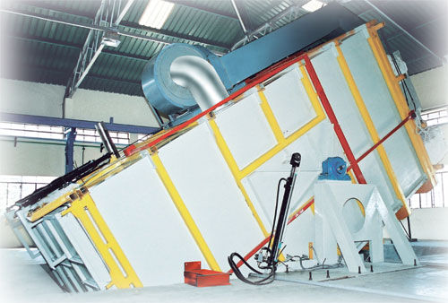 Rotationsformmaschine / Rock and Roll Kippofen - M. Plast (India) Limited