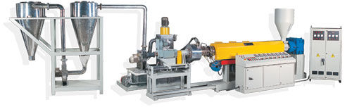 Einschneckenextruder - M. Plast (India) Limited - Aufbereitung / für Gummi