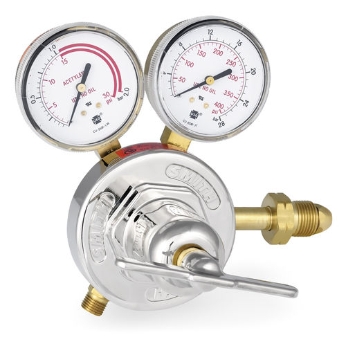 Druckregler für Azetylen - Smith® 40 - Miller Electric Mfg. - Membran / einstufig / Messing