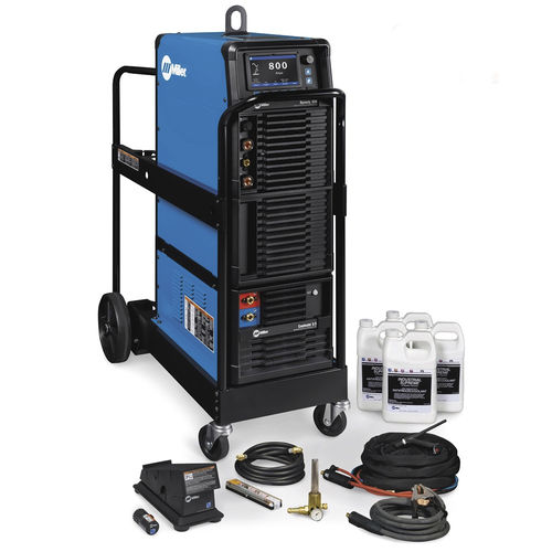 WIG-Schweißgerät - Dynasty® 800 - Miller Electric Mfg. - Elektroden / dreiphasig / einphasig