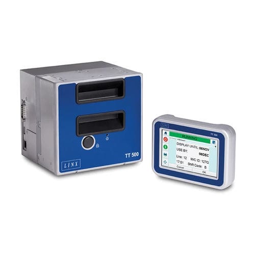TTO-Thermotransferdrucker für Verpackung - Linx TT 500 - LINX PRINTING TECHNOLOGIES LTD - Desktop / monochrom / flexibel