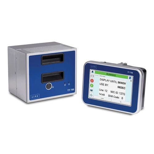 TTO-Thermotransferdrucker für Verpackung - Linx TT 750 - LINX PRINTING TECHNOLOGIES LTD - Desktop / monochrom / flexibel