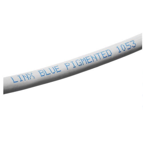 Tinte für Kunststoff - 1053 - LINX PRINTING TECHNOLOGIES LTD - für Glas / blau / pigmentiert