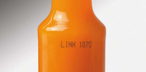 Tinte für Glas - 1070 - LINX PRINTING TECHNOLOGIES LTD - für Metall / schwarz / wasserbeständig