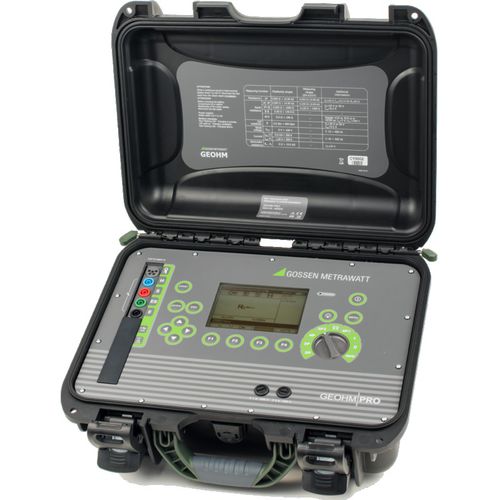 Niederohmtester - GEOHM XTRA - GOSSEN METRAWATT GmbH - Ableitstrom / Erdungswiderstands / Erdwiderstand