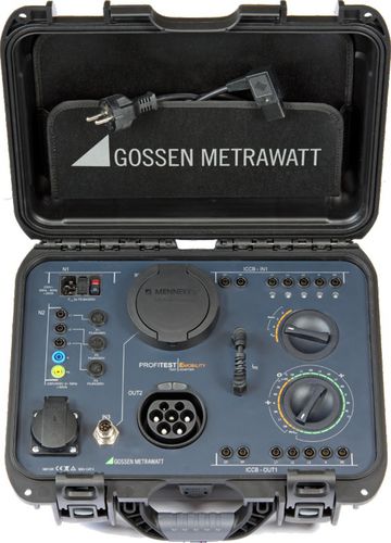 Tester für Kabel - PROFITEST E-MOBILITY - GOSSEN METRAWATT GmbH - für Elektrofahrzeug