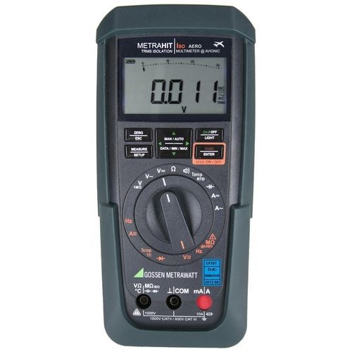 Digitales Multimeter - METRAHIT ISO AERO - GOSSEN METRAWATT GmbH - mit Bargraphanzeige / tragbar / 1000 V