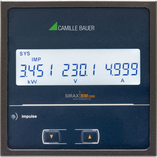 Leistungsanzeiger - SIRAX BM Series  - GOSSEN METRAWATT GmbH - mit LCD-Anzeige / programmierbar / USB