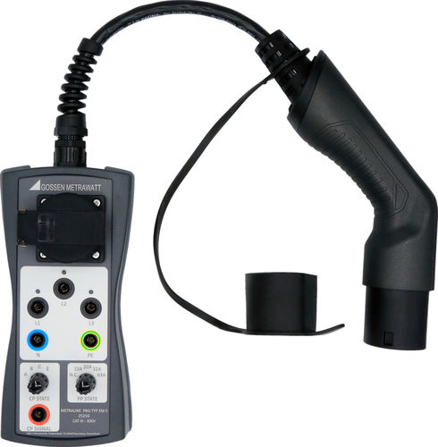 Test-Netzadapter - Metraline Pro-Typ EM II - GOSSEN METRAWATT GmbH - einphasig/dreiphasig