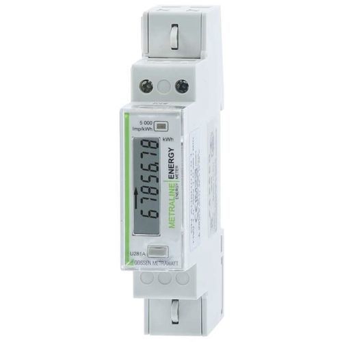 Einphasiger elektrischer Energiezähler - U281 B - GOSSEN METRAWATT GmbH - für DIN-Schiene / Modbus RTU / digital