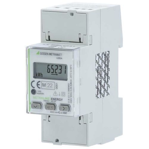 Einphasiger Stromzähler - U282 B - GOSSEN METRAWATT GmbH - für DIN-Schiene / Modbus RTU / MID-zertifiziert