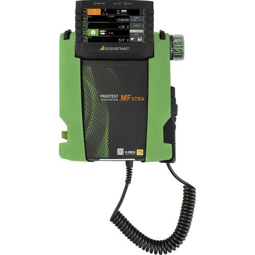 Tester für Elektroinstallation - PROFITEST MF XTRA - LEMONGREEN - GOSSEN METRAWATT GmbH - Restspannung / Isolation / Ableitstrom