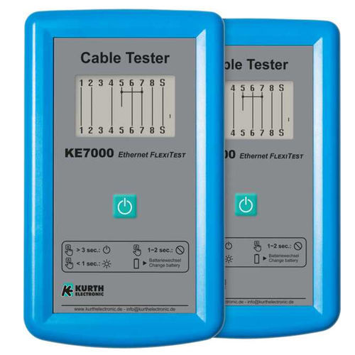 Tester für Kabel - KE7000 SET - GOSSEN METRAWATT GmbH - Durchgang / Netzwerk / für Industrieanwendungen