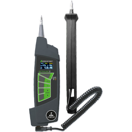 Schleifenimpedanzprüfgerät - METRALINE Z-CHECk - GOSSEN METRAWATT GmbH - Detektor / digital / kompakt