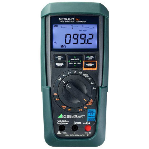 Multimeter mit Isolationstester - METRAHIT ISO - GOSSEN METRAWATT GmbH - digital / tragbar / 1000 V