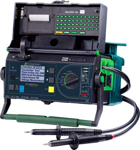 Hochspannungstester - METRISO PRIME+ - GOSSEN METRAWATT GmbH - Widerstand / Isolation / Kabel