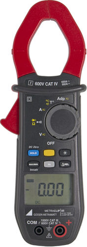 Digitale Strommesszange - METRAclip 85 - GOSSEN METRAWATT GmbH - tragbar / 1000 V / cat IV