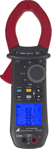 Digitale Strommesszange - METRAclip 87 - GOSSEN METRAWATT GmbH - tragbar / 1000 V / 1000 A