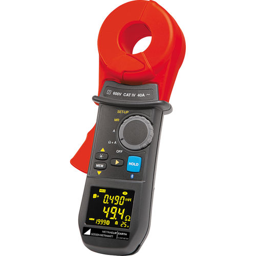 Digitale Strommesszange - METRAclip EARTH - GOSSEN METRAWATT GmbH - tragbar / 600 V / cat III