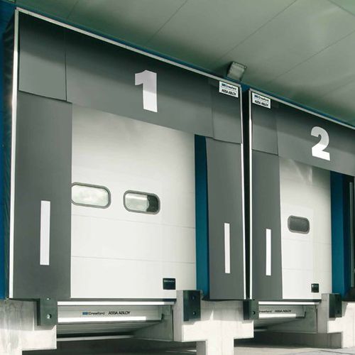 Hydraulische Überladebrücke - DL6020TI  - ASSA ABLOY Entrance Systems - vertikal / Teleskopische