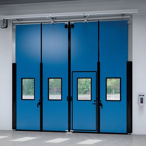 Falttor - FD2250P - ASSA ABLOY Entrance Systems - Industrie / für Außenbereich / automatisch