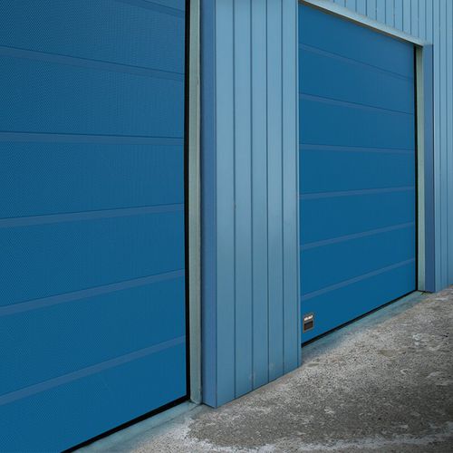 Sektionaltor - OH1082P - ASSA ABLOY Entrance Systems - Stahl / für den Innenbereich / für Kühlraum