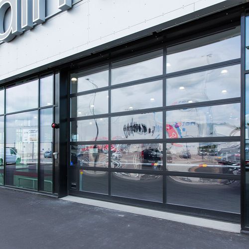 Sektionaltor - OH1042FG - ASSA ABLOY Entrance Systems - Aluminium / Glas / Industrie