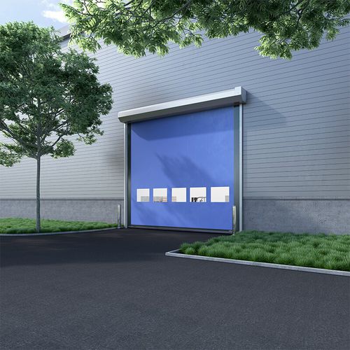 Rolltor - HS80 series - ASSA ABLOY Entrance Systems - galvanisiertem Stahl / Klasse 5 / für den Innenbereich