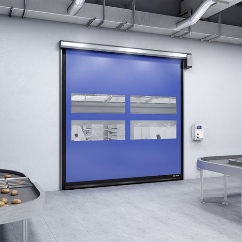 Rolltor - HS90 series - ASSA ABLOY Entrance Systems - Edelstahl / für den Innenbereich / für die Lebensmittelindustrie