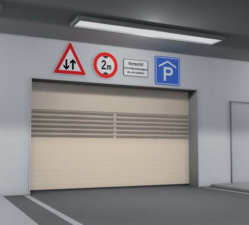 Sektionaltor - RR3000 R - ASSA ABLOY Entrance Systems - Aluminium / Klasse 3 / Klasse 4