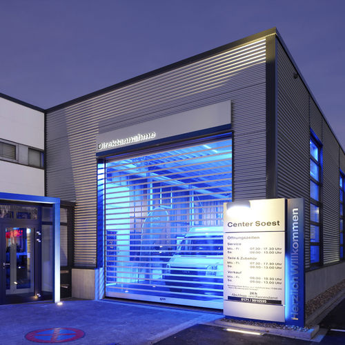 Rolltor - RR3000 Vision - ASSA ABLOY Entrance Systems - Polycarbonat / Industrie / für Außenbereich