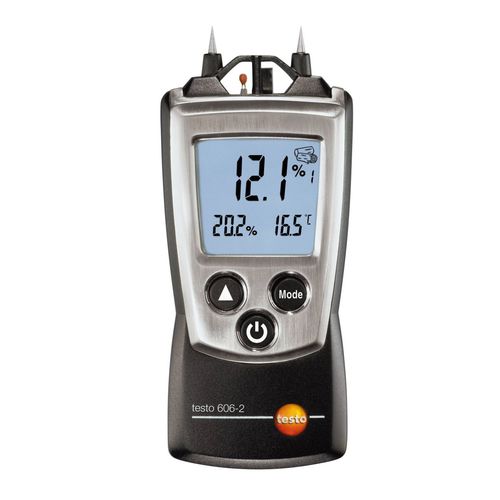 Baumaterial-Feuchtigkeitsmessgerät - 606-2 - TESTO - durch Trocknung / mit Digitalanzeige / tragbar