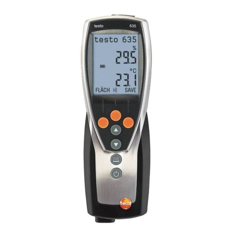 Temperaturmessgerät - 635-1 - TESTO - Druck / relative Luftfeuchtigkeit / digital