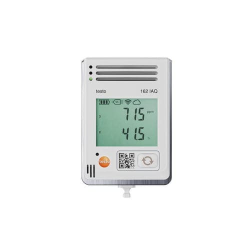 Druckdatenlogger - 162 IAQ - TESTO - CO2 / Feuchtigkeit und Temperatur / Online