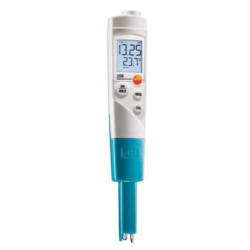 PH-Messgerät - 206 - TESTO - Temperatur / digital / für Lebensmittelanwendungen