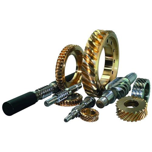 Schneckenradsatz - RENOLD - Spiral / mit Nockenwelle / Stahl